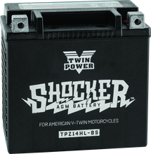 Load image into Gallery viewer, Twin Power YTX-14L Shocker Battery Replaces H-D 65958-04