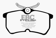 Load image into Gallery viewer, EBC 13+ Ford Fiesta 1.6 Turbo ST Yellowstuff Rear Brake Pads