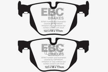 Load image into Gallery viewer, EBC 10-14 BMW X5 3.0 Turbo (35) Yellowstuff Rear Brake Pads