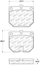 Load image into Gallery viewer, StopTech Street Touring Brake Pads