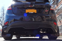 Load image into Gallery viewer, Rally Armor 13-19 Ford Fiesta ST Black UR Mud Flap w/White Logo