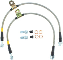 Load image into Gallery viewer, StopTech 10 Hyundai Genesis Front Stainless Steel Brake Lines