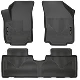 Husky Liners 18-23 GMC Terrain WeatherBeater Black Front & 2nd Seat Floor Liners