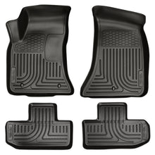 Load image into Gallery viewer, Husky Liners 11-12 Dodge Challenger WeatherBeater Combo Black Floor Liners