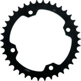 BikeMaster Yamaha Rear Steel Sprocket 520 38T - Black