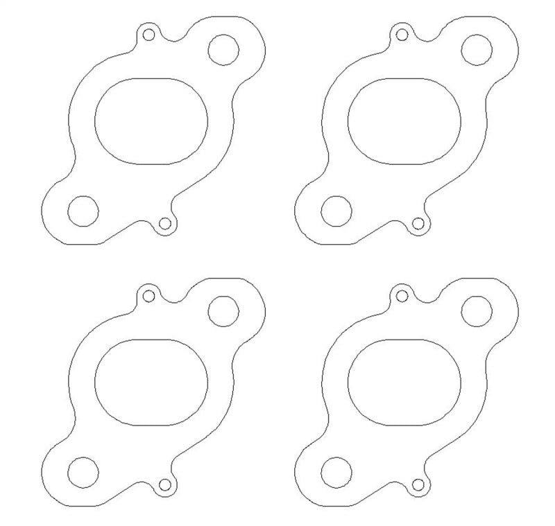 Cometic Nissan CA18 DET .030 inch DOHC Exhaust Gasket (4 pcs per Kit)