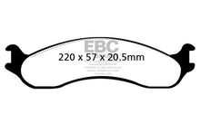 Load image into Gallery viewer, EBC 98-03 Dodge B250 B2500 Cargo 2500 Van 3/4 Ton Greenstuff Front Brake Pads