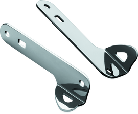 Kuryakyn Custom Teardrop Tie-Down Brackets 14-Up Touring Chrome