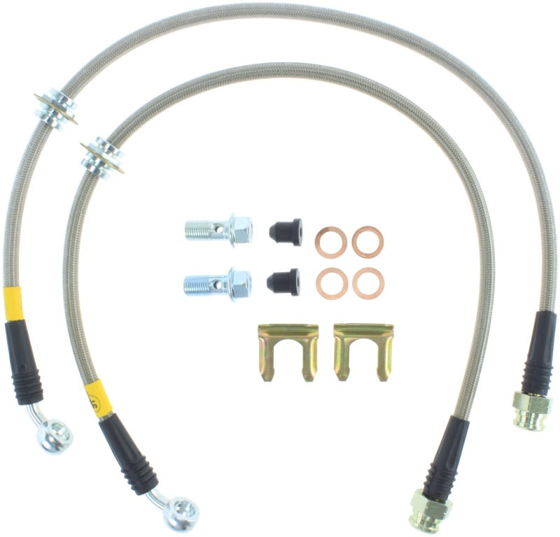 StopTech 93-01 Impreza Stainless Steel Rear Brake Lines