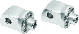 Kuryakyn Splined Passenger Peg Adapter Chrome