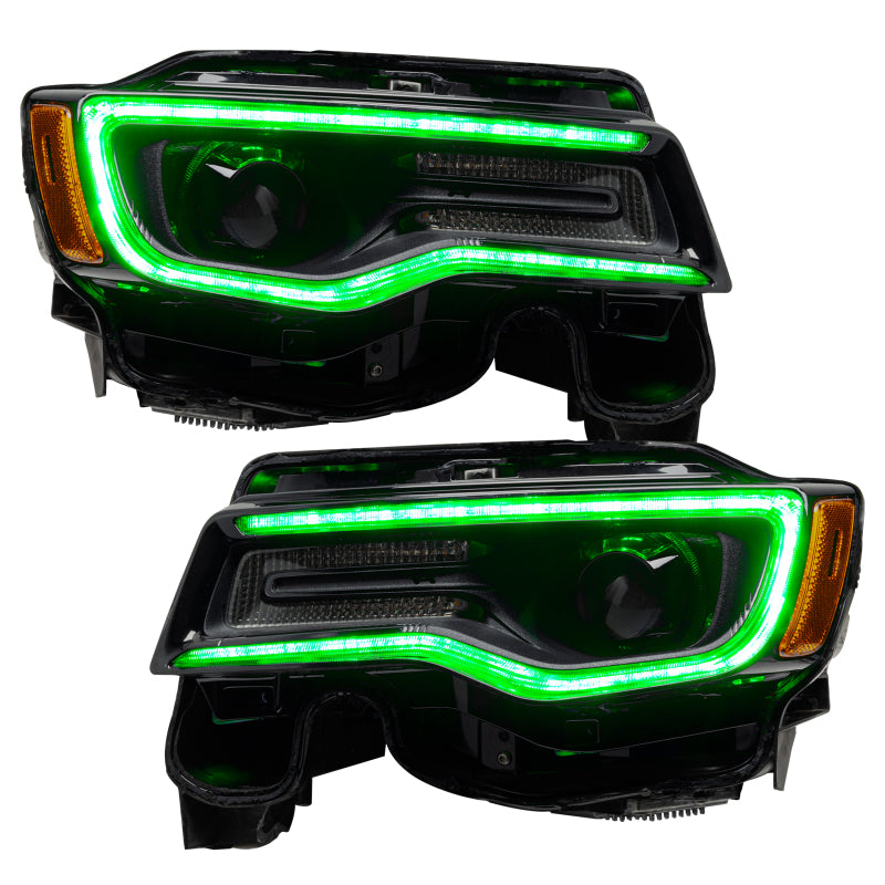 Oracle 1421 Jeep Grand Cherokee Dynamic Headlight DRL Upgrade Kit  ColorSHIFT Dynamic SEE WARRANTY