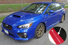 Load image into Gallery viewer, Rally Armor 15-21 Subaru WRX/STI Red UR Mud Flap w/White Logo