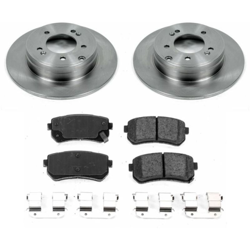 Power Stop 16-19 Hyundai Sonata Rear Autospecialty Brake Kit