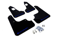 Load image into Gallery viewer, Rally Armor 08-17 Mitsubishi EVO X Black UR Mud Flap w/ Blue Logo