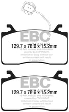 Load image into Gallery viewer, EBC 2016+ Alfa Romeo Guilia 2.0T Yellowstuff Front Brake Pads