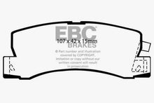 Load image into Gallery viewer, EBC 90-91 Lexus ES250 2.5 Yellowstuff Rear Brake Pads