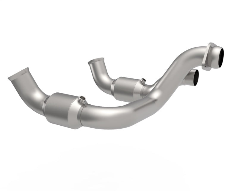 Kooks 20-22 Ford F250 7.3L V8 / Ford F350 7.3L V8 3in SS High Output Green Catted Connecting Pipes