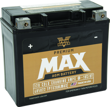 Load image into Gallery viewer, Twin Power GYZ-20HL Premium MAX Battery Replaces H-D 65989-97A Made in USA