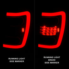 Load image into Gallery viewer, ANZO 1999-2004 Jeep Grand Cherokee LED Tail Lights w/ Light Bar Black Housing Smoke Lens