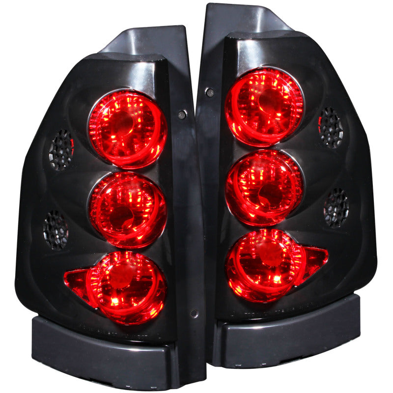 ANZO 2002-2008 Gmc Envoy Taillights Black