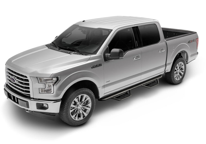 N-Fab Podium LG 09-14 Ford F-150/Raptor/Lobo SuperCrew - Tex. Black - 3in