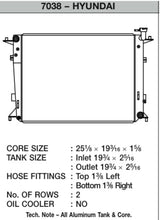 Load image into Gallery viewer, CSF 10-12 Hyundai Genesis 3.8L Radiator