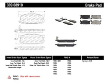 Load image into Gallery viewer, StopTech Performance 01-05 Miata w/ Sport Suspension Rear Brake Pads D891