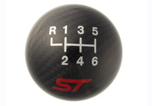 Load image into Gallery viewer, Ford Racing Focus ST Black Carbon Fiber Shift Knob 6 Speed