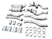 Load image into Gallery viewer, AWE SwitchPath Catback Exhaust for BMW G8X M3/M4 - Chrome Silver Tips