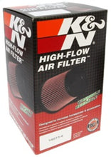 Load image into Gallery viewer, K&amp;N Filter Universal Rubber Filter 2 1/2 inch Flange 6 inch Base 5 inch Top 6 1/2 inch Height