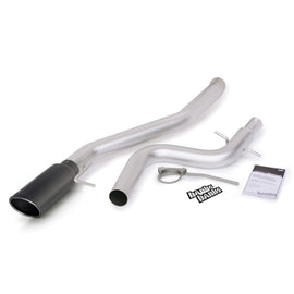 Banks Power 09-10 VW Jetta 2.0L TDI Monster Exhaust System - SS Single Exhaust w/ Black Tip
