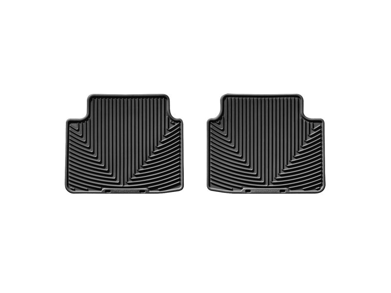 WeatherTech 08-12 Honda Accord Rear Rubber Mats - Black