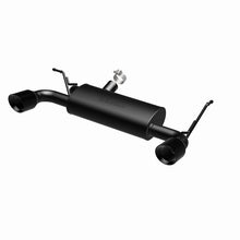 Load image into Gallery viewer, MagnaFlow 07-17 Jeep Wrangler JK 3.8/3.6L Dual Split Rear Exit Black Axle-Back Exhaust