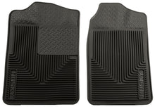 Load image into Gallery viewer, Husky Liners 88-98 Chevy/GMC C/K Series Truck/73-93 Dodge Ram Heavy Duty Black Front Floor Mats