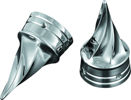 Kuryakyn Twisted Axle Caps Chrome