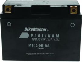 BikeMaster AGM Battery - MS12-9B-BS