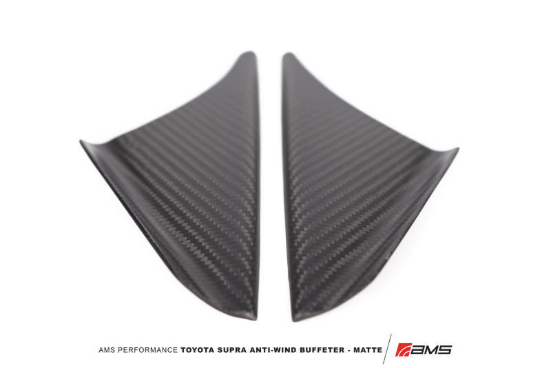 AMS Performance 2020+ Toyota GR Supra Anti-Wind Buffeting Kit - Matte Carbon