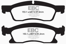 Load image into Gallery viewer, EBC 13+ Dodge Durango 5.7 Greenstuff Front Brake Pads