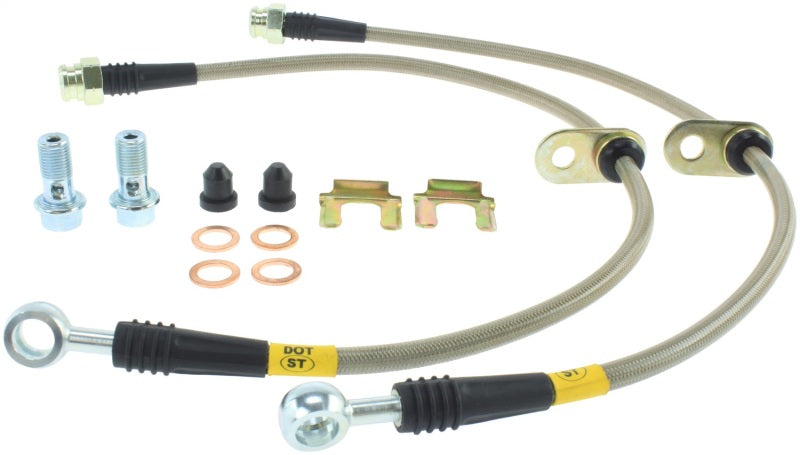 StopTech 02-05 WRX Stainless Steel Front Brake Lines