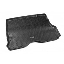 Load image into Gallery viewer, Rugged Ridge Floor Liner Cargo Black 1984-2001 Jeep Logo Cherokee XJ