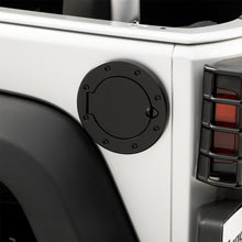 Load image into Gallery viewer, Rugged Ridge 07-18 Jeep Wrangler JK Black Non-Locking Gas Cap Door