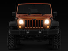 Load image into Gallery viewer, Raxiom 07-18 Jeep Wrangler JK LED Halo Headlights- Chrome Housing (Clear Lens)