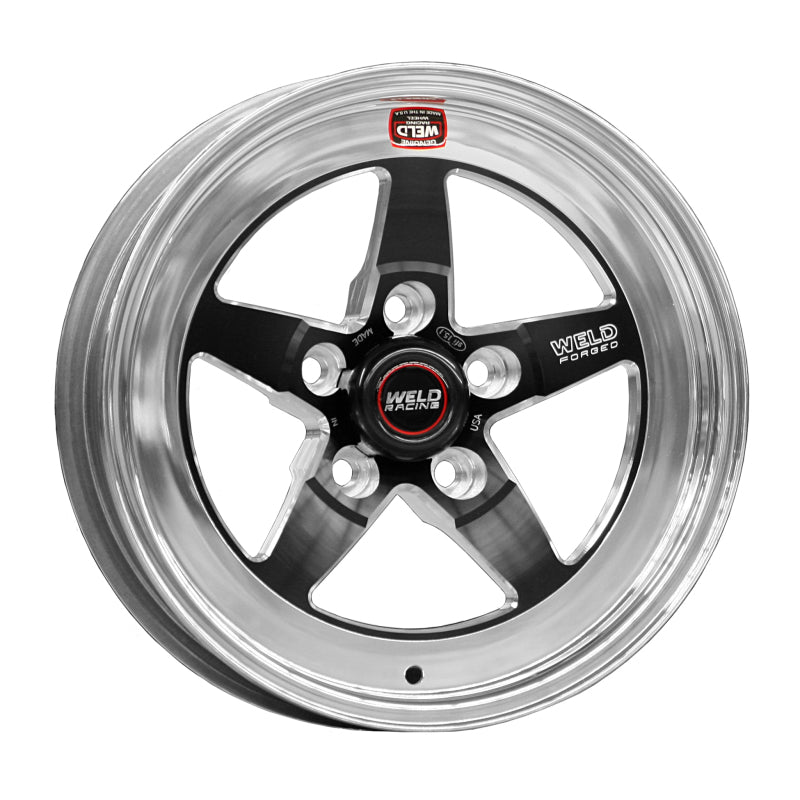 Weld S71 15x8 / 5x4.5 BP / 5.5in. BS Black Wheel (Medium Pad) - Non-Beadlock