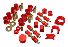 Load image into Gallery viewer, Energy Suspension 97-01 Ford Escort/ZX2 Red Hyper-flex Master Bushing Set