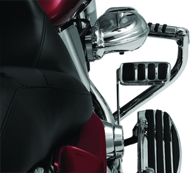 Kuryakyn ISO Brake Pedal Pad Longhorn Chrome