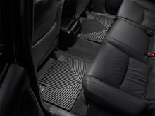 Load image into Gallery viewer, WeatherTech 05-13 Toyota Tacoma Crew Cab Rear Rubber Mats - Black