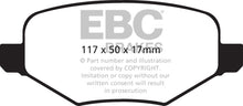 Load image into Gallery viewer, EBC 11-14 Ford Edge 2.0 Turbo Ultimax2 Rear Brake Pads