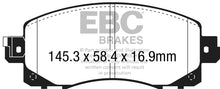 Load image into Gallery viewer, EBC 2018+ Subaru Crosstrek Yellowstuff Front Brake Pads