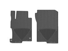 Load image into Gallery viewer, WeatherTech 13+ Honda Accord Front Rubber Mats - Black