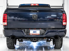 Load image into Gallery viewer, AWE Tuning 09-18 RAM 1500 5.7L (w/Cutouts) 0FG Dual Rear Exit Cat-Back Exhaust - Diamond Black Tips